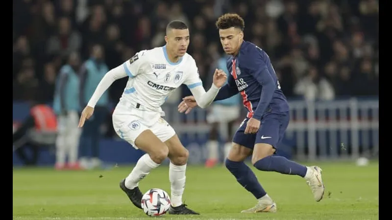 Trận đấu giữa PSG và Marseille