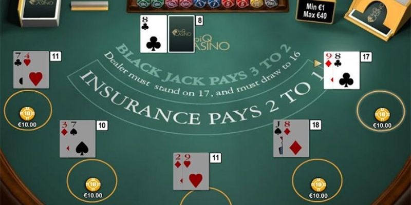 Cơn sốt siêu game casino Blackjack Jun88 khó hạ nhiệt 6 blackjack 3